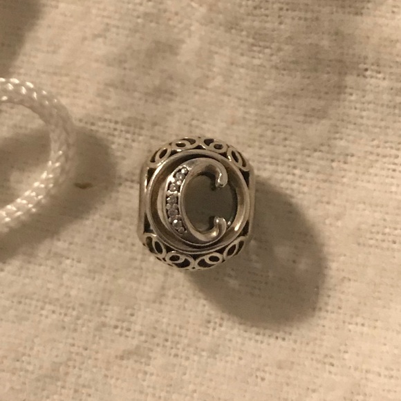 charm pandora c vintage charm pandora c vintage